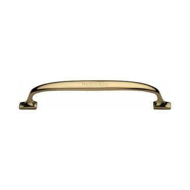 Click Here To Enlarge This Photo Of C7213 128-PB Heritage Brass Cabinet Pull Durham Design 128mm ctc Polished Brass Finish
