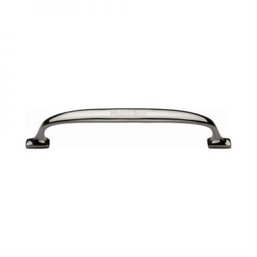 Click Here To Enlarge This Photo Of C7213 128-PNF Heritage Brass Cabinet Pull Durham Design 128mm ctc Polished Nickel Finish