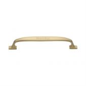 C7213 128-SB Heritage Brass Cabinet Pull Durham Design 128mm ctc Satin Brass Finish