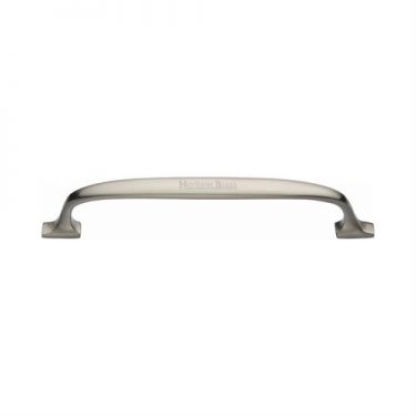 Click Here To Enlarge This Photo Of C7213 128-SN Heritage Brass Cabinet Pull Durham Design 128mm ctc Satin Nickel Finish
