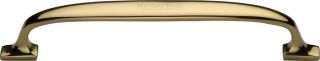 C7213 160-PB Heritage Brass Cabinet Pull Durham Design 160mm ctc Polished Brass Finish
