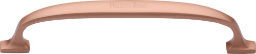 Click Here To Enlarge This Photo Of C7213 160-SRG Heritage Brass Cabinet Pull Durham Design 160mm ctc Satin Rose Gold Finish