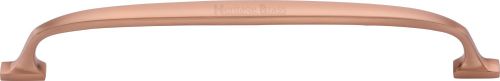 Click Here To Enlarge This Photo Of C7213 203-SRG Heritage Brass Cabinet Pull Durham Design 203mm ctc Satin Rose Gold Finish