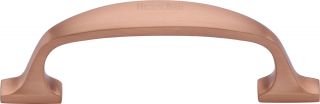 C7213 76-SRG Heritage Brass Cabinet Pull Durham Design 76mm ctc Satin Rose Gold Finish
