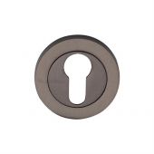 RS2004-MB Heritage Brass Euro Profile Cylinder Escutcheon Matt Bronze Finish