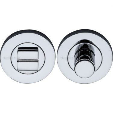 Click Here To Enlarge This Photo Of RS2030-PC Heritage Brass Thumbturn & Emergency Release Polished Chrome Finish