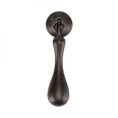 Click Here To Enlarge This Photo Of TK1396-053-LBN M.Marcus Classic Drop Pull 53mm Matt Bronze on Zinc Finish