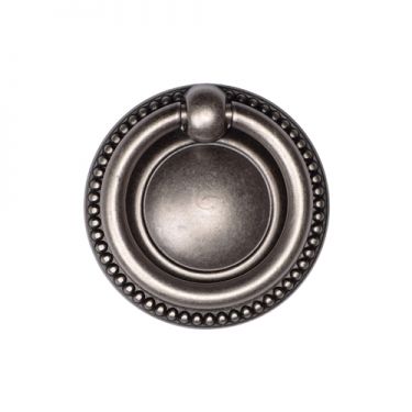 Click Here To Enlarge This Photo Of TK2212-050-DPW M.Marcus Classic Ring Pull 50mm Distressed Pewter on Zinc Finish