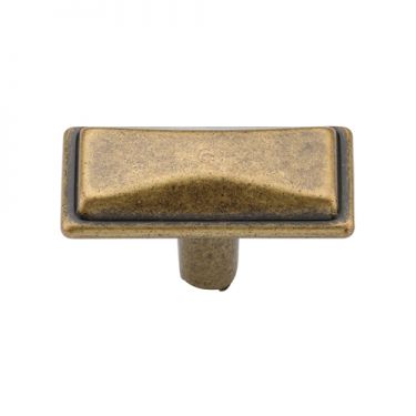 Click Here To Enlarge This Photo Of TK4090-045-DBS M.Marcus Luca Cabinet Knob 45mm Distressed Brass on Zinc Finish