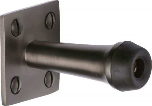 Click Here To Enlarge This Photo Of V1190 76-MB Heritage Brass Wall Mounted Door Stop 76mm Matt Bronze Finish