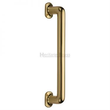 Click Here To Enlarge This Photo Of V1376 482-PB Heritage Brass Door Pull Handle Traditional Design 482mm Polished Brass Finish