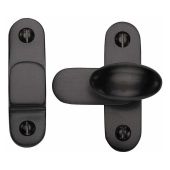 V1970-BKMT Heritage Brass Showcase Fastener Matt Black Finish