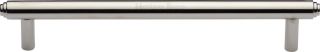 V4410 160-PNF Heritage Brass Cabinet Pull Stepped Design 160mm ctc Polished Nickel Finish