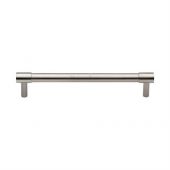 V4434 128-SN Heritage Brass Cabinet Pull Phoenix Design 128mm ctc Satin Nickel Finish