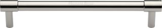 V4434 160-PNF Heritage Brass Cabinet Pull Phoenix Design 160mm ctc Polished Nickel Finish