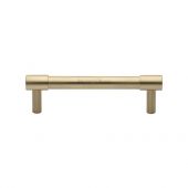 V4434 96-SB Heritage Brass Cabinet Pull Phoenix Design 96mm ctc Satin Brass Finish
