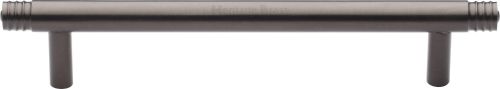 Click Here To Enlarge This Photo Of V4446 128-MB Heritage Brass Cabinet Pull Contour Design 128mm ctc Matt Bronze Finish