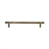 V4446 160-AT Heritage Brass Cabinet Pull Contour Design 160mm ctc Antique Brass Finish