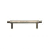 V4446 96-AT Heritage Brass Cabinet Pull Contour Design 96mm ctc Antique Brass Finish