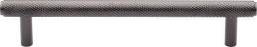 Click Here To Enlarge This Photo Of V4458 128-MB Heritage Brass Cabinet Pull Complete Knurl Design 128mm ctc Matt Bronze Finish