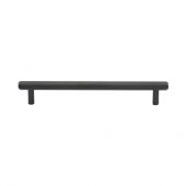 V4458 160-MB Heritage Brass Cabinet Pull Complete Knurl Design 160mm ctc Matt Bronze Finish