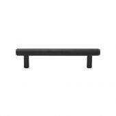 V4458 96-MB Heritage Brass Cabinet Pull Complete Knurl Design 96mm ctc Matt Bronze Finish