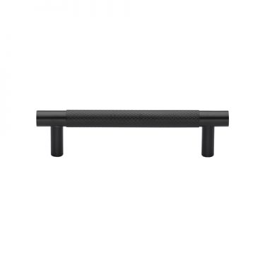 Click Here To Enlarge This Photo Of V4461 96-MB Heritage Brass Cabinet Pull Partial Knurl Design 96mm ctc Matt Bronze Finish