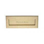 V850 254.101-SB Heritage Brass Letterplate 10" x 4" Satin Brass Finish