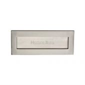 V850 254.101-SN Heritage Brass Letterplate 10" x 4" Satin Nickel Finish