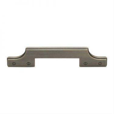 Click Here To Enlarge This Photo Of VF085 128-DB M.Marcus Detroit Kitchen Cabinet Pull Handle 128mm Distressed Brass Finish