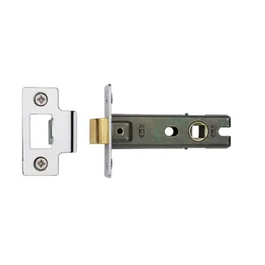 Click Here To Enlarge This Photo Of YKTL3N-PC&PN M.Marcus York Tubular Latch 3" Polished Chrome/Nickel Finish