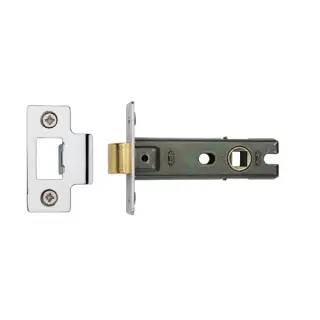 YKTL3N-PC&PN M.Marcus York Tubular Latch 3" Polished Chrome/Nickel Finish