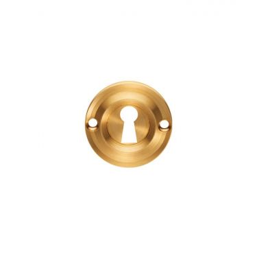 Click Here To Enlarge This Photo Of AQ41SB - Carlisle Brass Victorian Escutcheon Satin Brass