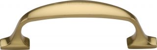 C7213 76-PB Heritage Brass Cabinet Pull Durham Design 76mm ctc Polished Brass Finish