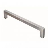 Atlantic - APH45019SQSSS Mitred Pull Handle [Bolt Through] 450mm x 19mm Satin Stainless Steel