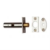 RB7-PNF Heritage Brass Rack Bolt without Turn Polished Nickel Finish