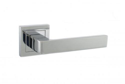 Click Here To Enlarge This Photo Of Atlantic - S40SPC STATUS 'Montana' Designer Lever on S4 Square Rose - Polished Chrome