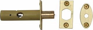 RB7-SB Heritage Brass Rack Bolt without Turn Satin Brass Finish