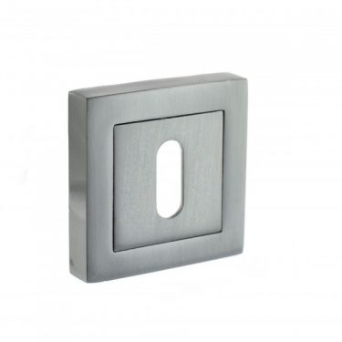Click Here To Enlarge This Photo Of Atlantic - S4ESCKSSC STATUS Key Escutcheons on S4 Square Rose - Satin Chrome