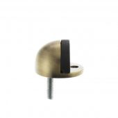 Atlantic - ADSHMPAB Half-Moon Premium Floor Mounted Door Stop - Antique Brass