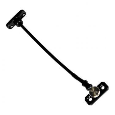 Click Here To Enlarge This Photo Of JACKLOC Perma Permanent Swivel/Stud Window Restrictor Black