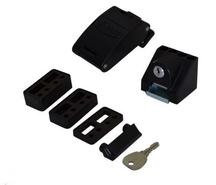 Click Here To Enlarge This Photo Of JACKLOC Titan Robust Folding Window Restrictor Black