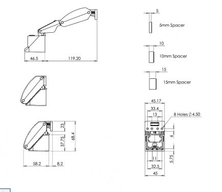 Click Here To Enlarge This Photo Of JACKLOC Titan Robust Folding Window Restrictor White