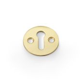 AW399SB - Alexander & Wilks Victorian Escutcheon Standard Profile - Satin Brass