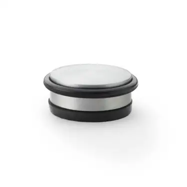 Click Here To Enlarge This Photo Of AW605-100-SC - Alexander & Wilks 100mm x 40mm Freestanding Portable Door Stop - Satin Chrome