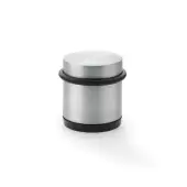 AW605-62-SC - Alexander & Wilks 62mm x 70mm Freestanding Portable Door Stop - Satin Chrome