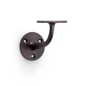 AW750DBZ - Alexander & Wilks Handrail Bracket (Heavy) 80mm projection - Dark Bronze