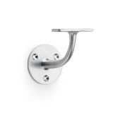 AW750SC - Alexander & Wilks Handrail Bracket (Heavy) 80mm projection - Satin Chrome
