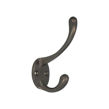 Click Here To Enlarge This Photo Of AW770DBZ - Alexander & Wilks Victorian Hat & Coat Hook 110mm - Dark Bronze