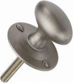 BT5-SN Heritage Brass Oval Thumbturn without Bolt Satin Nickel Finish